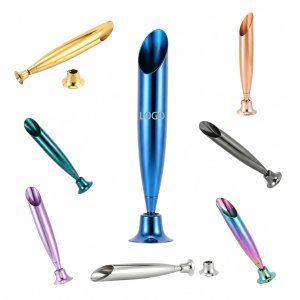 Desktop Metal Swivel Pen Holder with Weighted Base